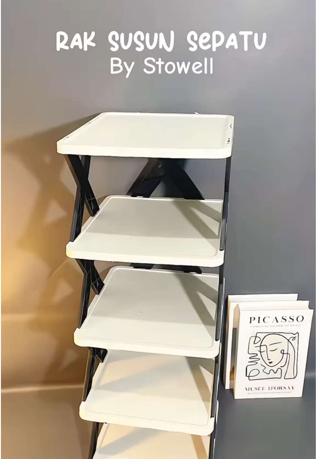 Rak sepatu susun ✨ #raksepatu #raksusunsepatu #raksepatususun #raksepatususunaesthetic #raksepatususunplastik 