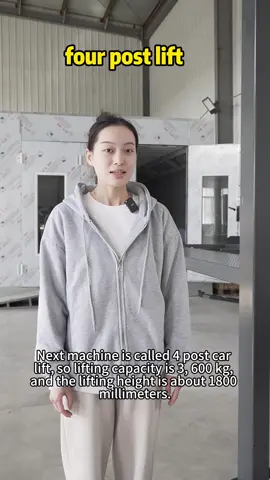 Four post lift#car #maintenance #titok #factory #equipment 