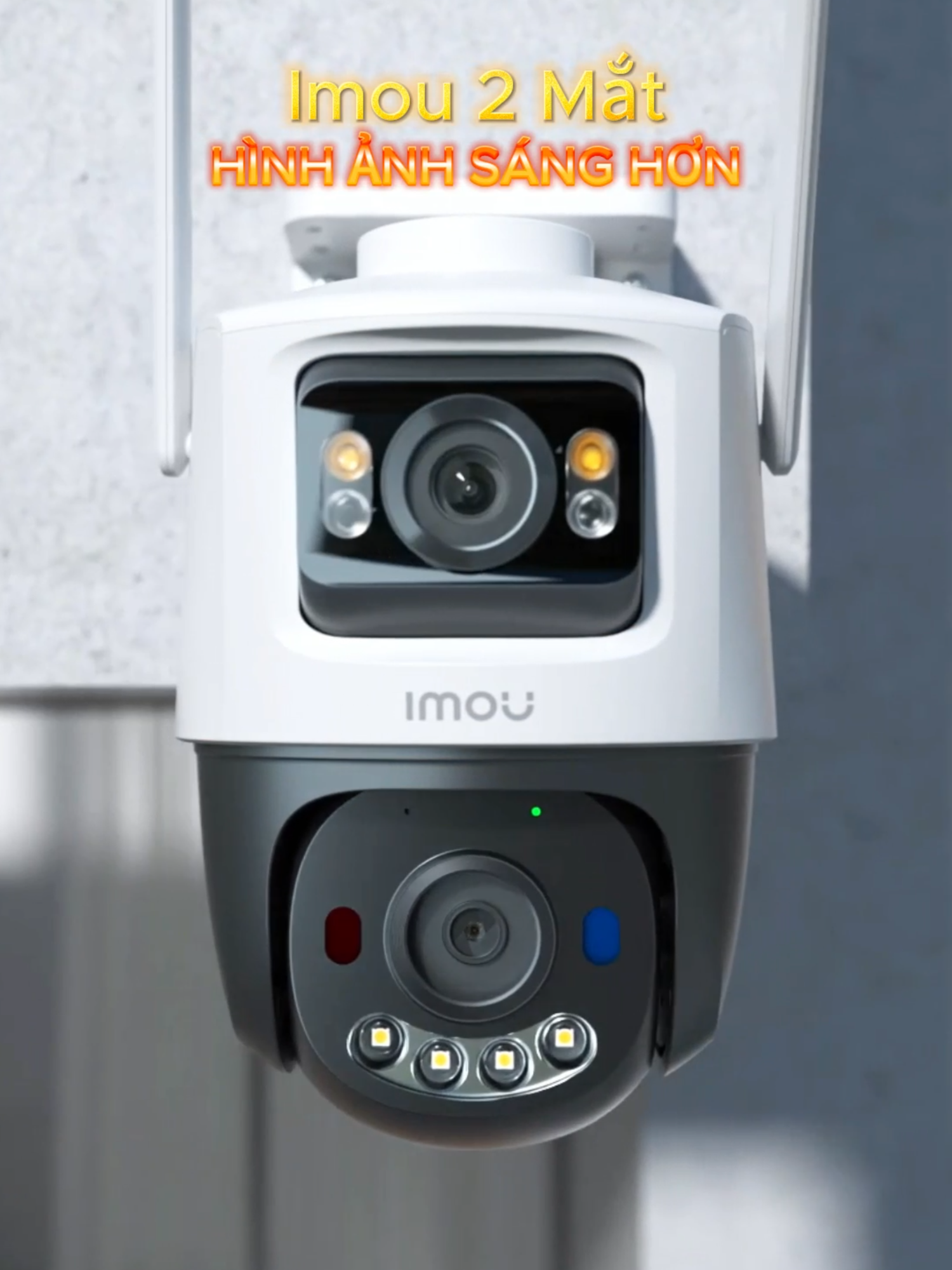 Camera Imou 2 mắt ngoài trời bản nâng cấp mở khẩu thu được nhiều ánh sáng hơn,dễ cài dễ xài #imouezvizsgmedia #imou #cameraimou #camera2mắt #imouvietnam #cameraanninh #camerawifi #camerachongtrom
