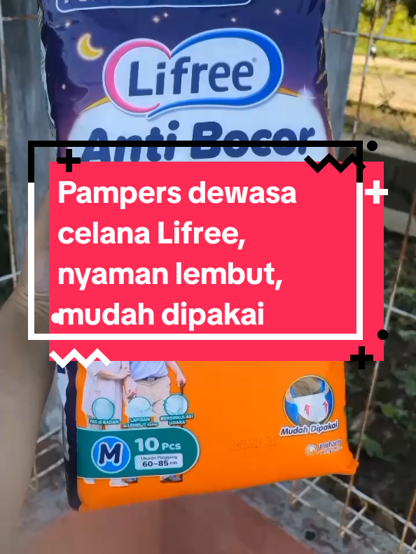 Pampers celana Dewasa merek lifree, nyaman lembut mudah d pakai  #pampersdewasa  #pampersnyaman  #pampersdewasaantibocor  #gebyarbelanjajanuari2025 