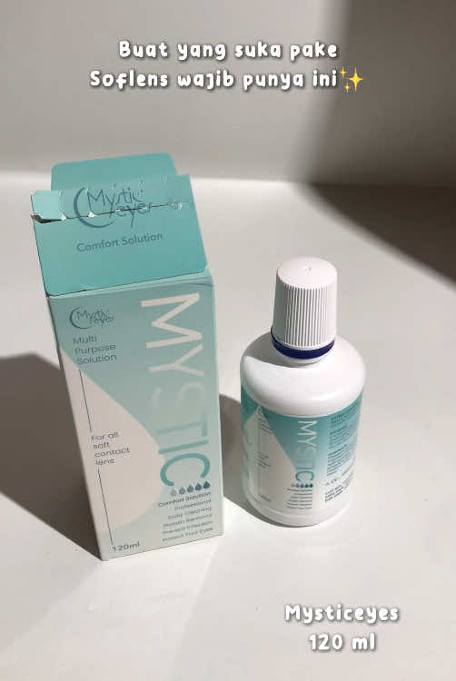 Cocok untuk semua jenis soflens ya✨😍 #cairansoflensmurah #cairansoflen #mysticeyes 