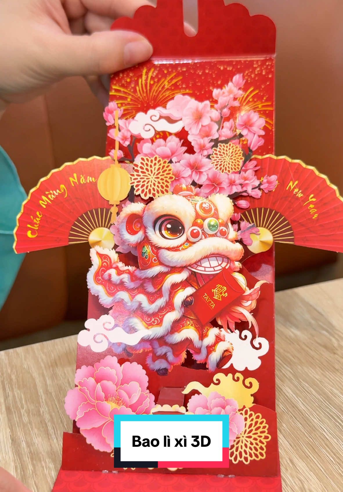 Đẹp quá, quá đẹp, mẫu bao lì xì 3D Popup năm nay quá xuất sắc #meberyne #review #baolixi #baolixi3d #baolixitet #tetvietnam #tet2025 