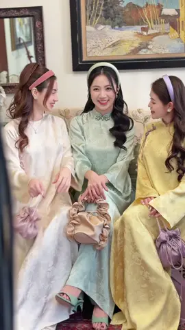 Các nàng thơ của Lam Khuê trong những thiết kế áo dài đặc biệt💛 #lamkhuedesign #thoitrangthietke #tet2025 