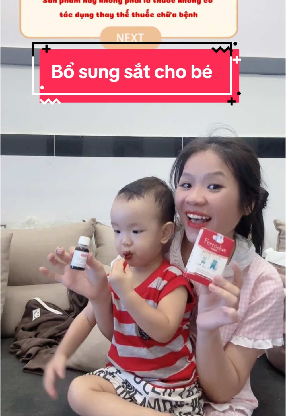 Ferrodue của Buona là lựa chọn của mình khi bé cần bổ sung sắt. Mẹ nào cần tìm hiểu thêm không? #buonaferrodue #buonavietnam #satchotre #bosungsat #ferrodue 