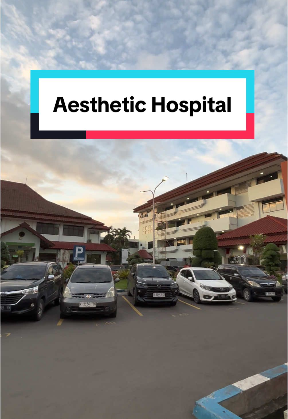 Opname estetik sambil lihat sunset?? Ya di RS Semen Gresik aja #sunset 