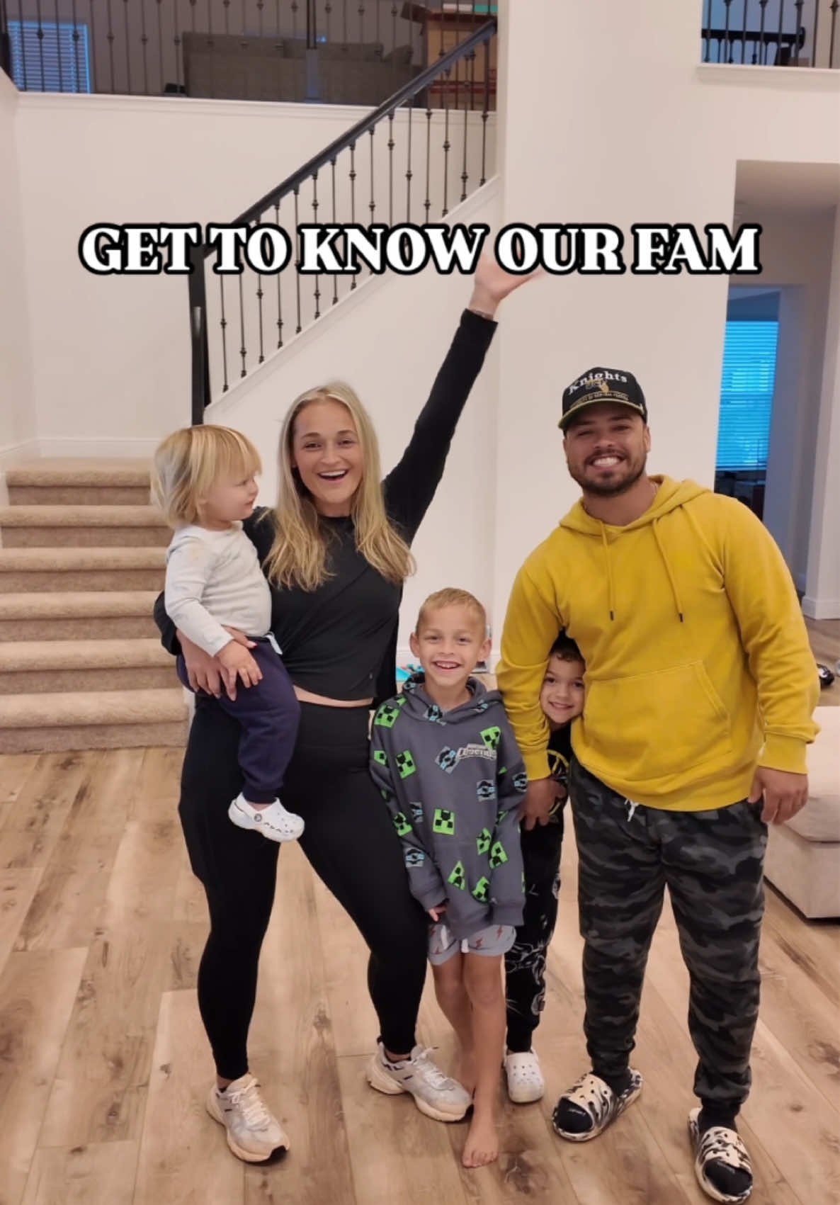 Just a bunch of boys and a momma.    #family #mom #dad #boymom #boydad 