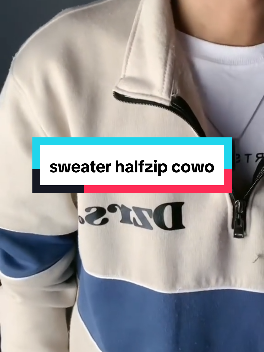 sweater halzif cowo cewe nih #sweaterhalfzip #jacketrugby #jaketpria #rekomendasisweater #jaketwanita  #halfzipsweatshirt #halfzip #deziroseofficial #dezirosesweater #fyp #xybca #gayaditiktok #racuntiktok 