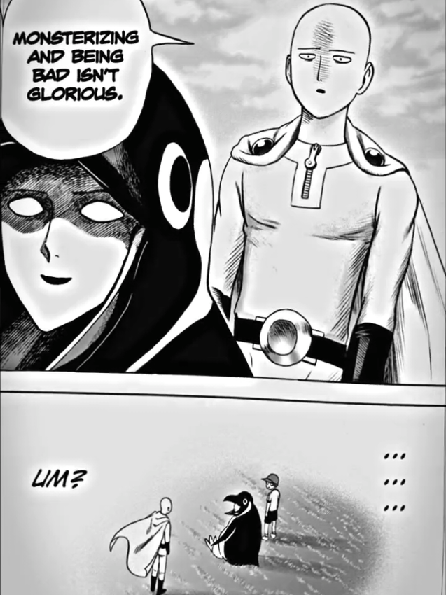 saitama masuk ke phoenix space (ruang spiritual) milik phoenix man 💀 #saitama #phoenixman #onepunchman #opm #animeedit #fyp #lewatberanda #4u #xyzbca 