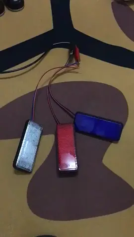 Tail Brake Stop Light Motorcycle Light Motor Trailer Stop Red Rectangle Reflector for Truck ATV 12V LED 24SMD Lamp Signal Warning Side Marker Light