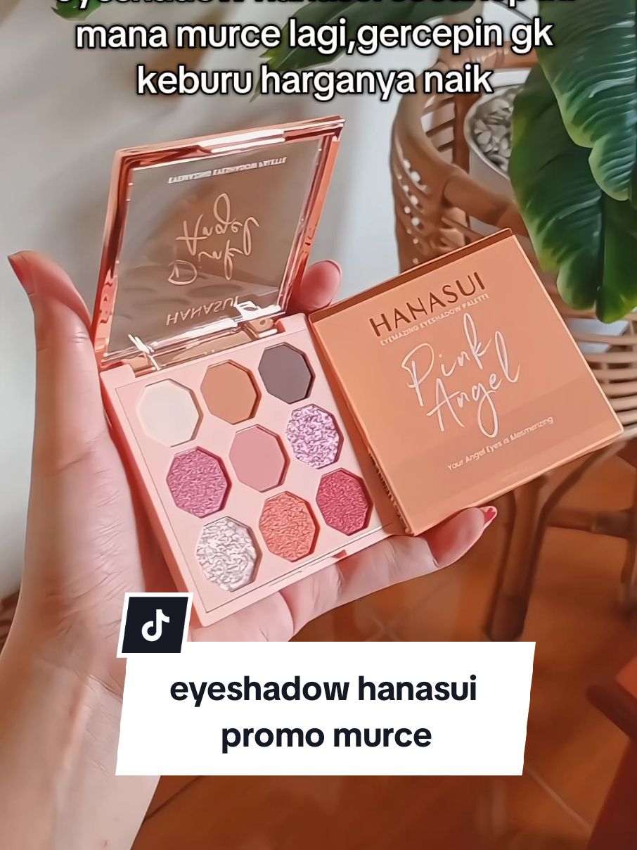 Rekomendasi eyeshadow by hanasui✨ cakep bgt kan warnanya,ini sih bakal kepake terus😍 #eyeshadow #eyeshadowtutorial #eyeshadowpalette #makeup 