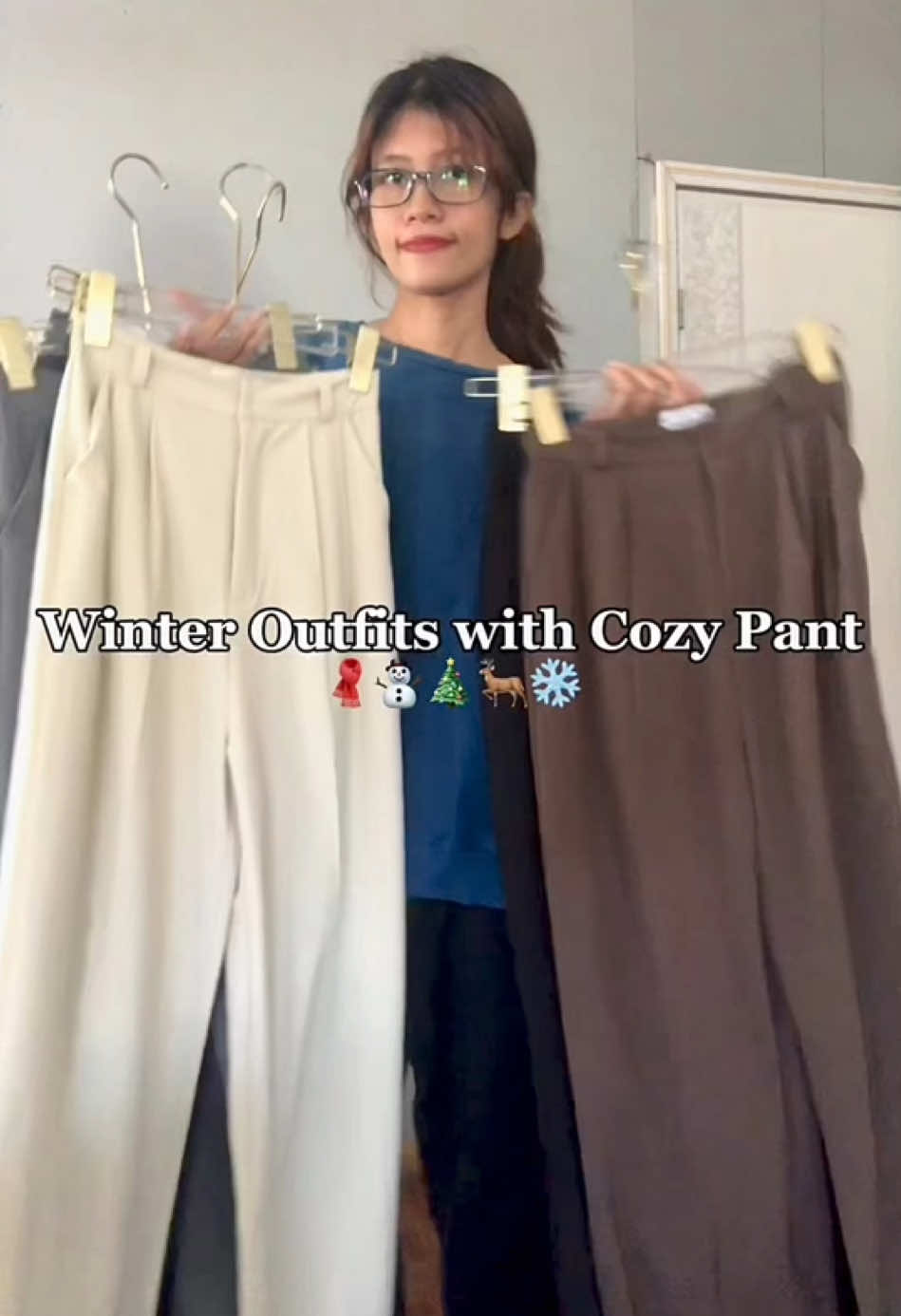 Orderတင်ခါမှCustomized sizeနဲ့ချုပ်ပေးတာမလို့ လိုချင်သလောက်Waist,Hip,Length sizeကိုပြောလို့ရပါတယ်ရှင့် Fb pageမှာ details postလေးတင်ပေးထားပါတယ်နော်🙆🏻‍♀️🤍 #shereadytowear #customizedhighwaistpant #localmade #OOTD #winterfashion #fyp 