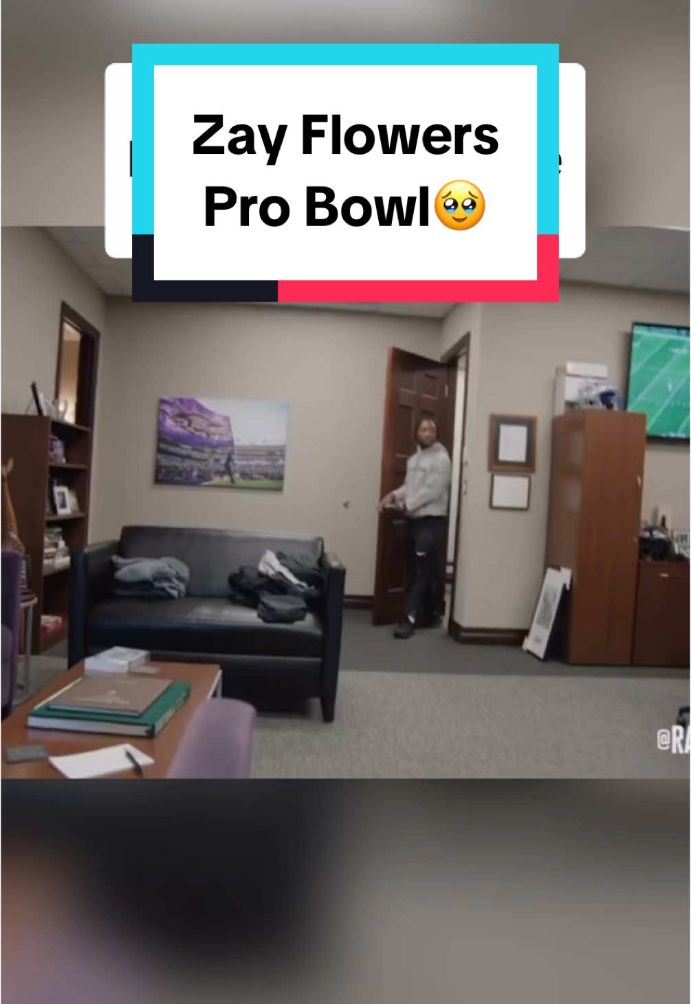 This is awesome🥹 #nfl #nflfootball #nflcontent #zayflowers #ProBowl #ravens #mlfootball