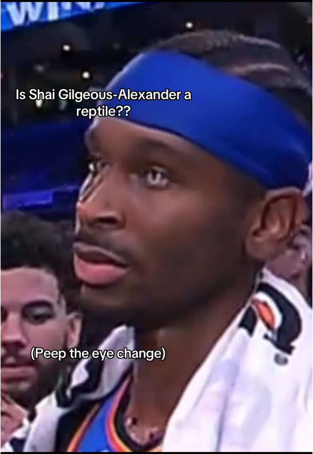 I knew Shai ain’t human 💀 #fyp #NBA #sports #basketball 