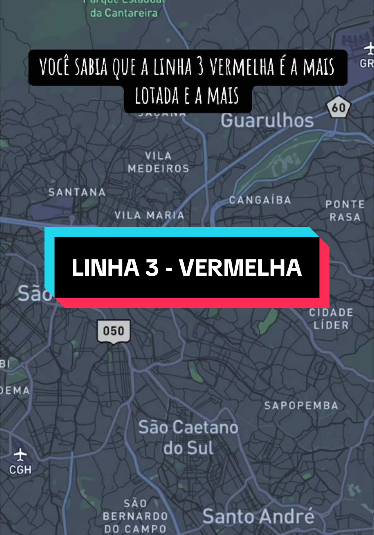Linha 3 - Vermelha . #metro #foryou #saopaulo #foryoupage #curiosidades 