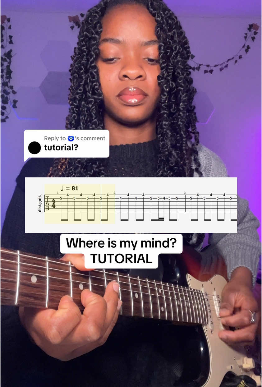 Replying to @🧿 #beccasmelodies #pixies #guitartutorial #fyp 