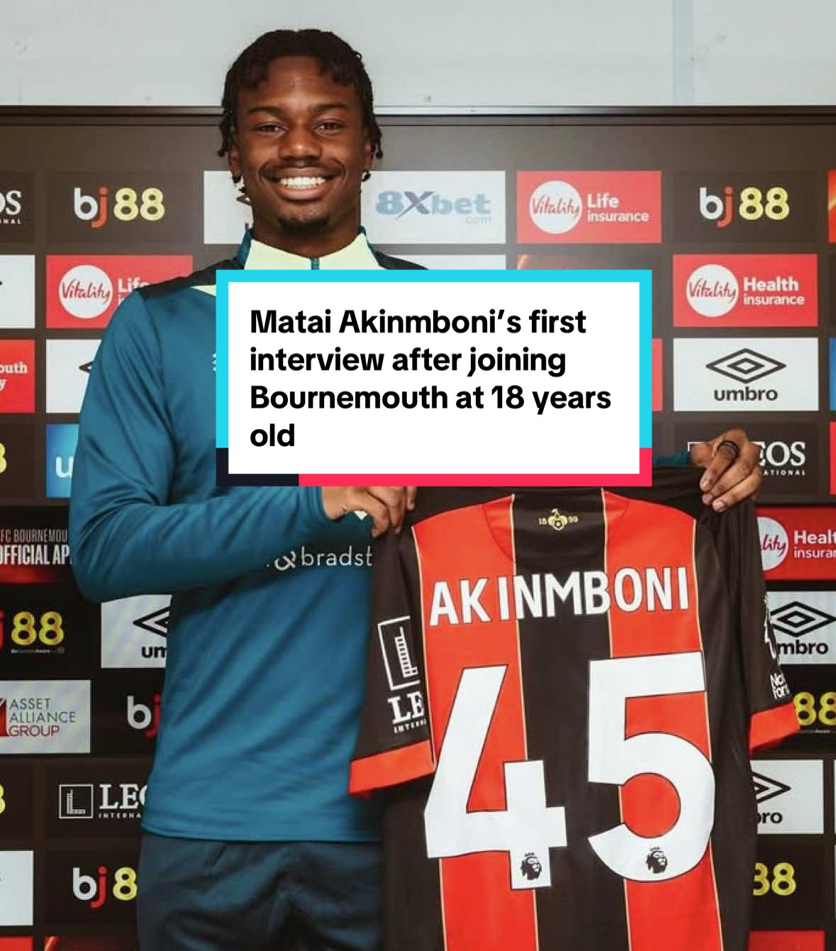 Local Matai Akinmboni signs with Premier League side @AFC Bournemouth at just 18 years old 👀 #RepDMV #DMVBred #Footy 