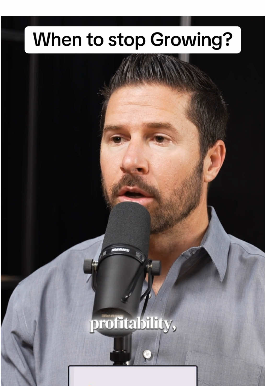 Knowing when to stop growing in business is the real boss move! 💼📈✨ #WorkSmarter #BusinessTips #GrowthStrategy