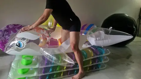 Who loves riding #inflatable whales? 🙋🏻And who loves huffing and puffing their whales until they're big, round and tight? 🙋🏻🙋🏻💦 Gen two blimp whales for sale in Feb 2025 🥳 (will share the new website and order form by then)