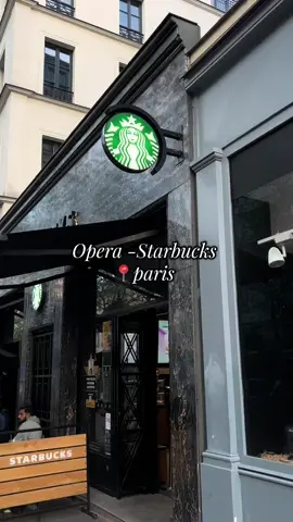 The most beautiful starbucks in the world 🤍  is located in paris ✨🎀#paris #starbucksopera #starbucksdrinks #starbuck #mustcafe #parissaintgermain #visit #visitparis #france🇫🇷 #mustvisit #PlacesToVisit #opera 