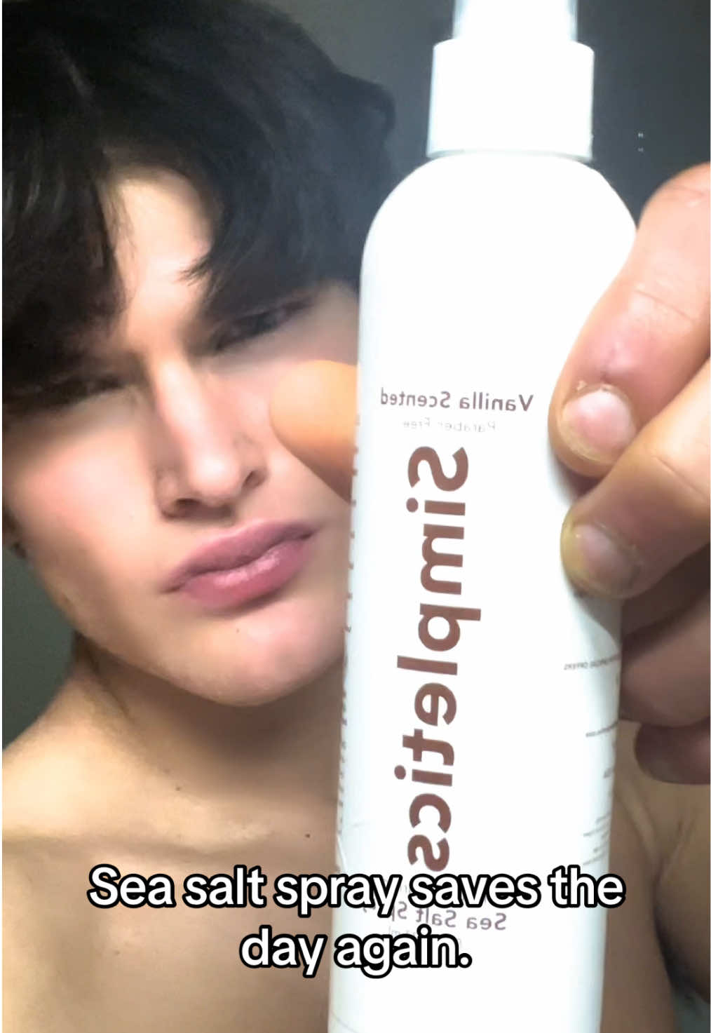 Might have to get a haircut soon, but @Simpletics sea salt spray saved me again