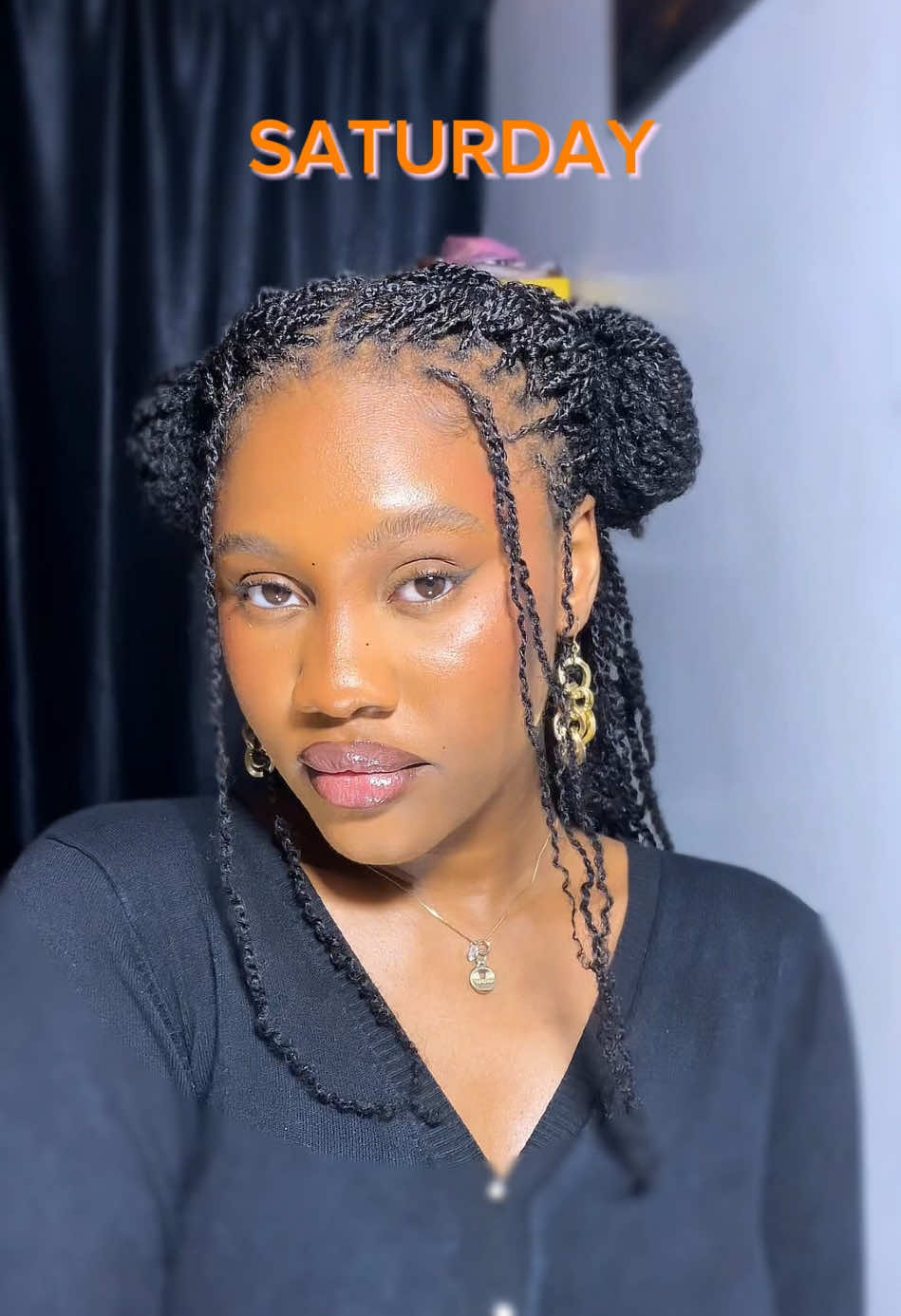 #creatorsearchinsights  Styles for micro twists Days of the week with different styles for each day Which day is your favorite style? Hair- @hotbraids_official #yourhaircatalogue #naturalhair #hair #protectivestyles #curlyhair #type4hair #naturalhairstyles #twist #healthyhair #explorepage 