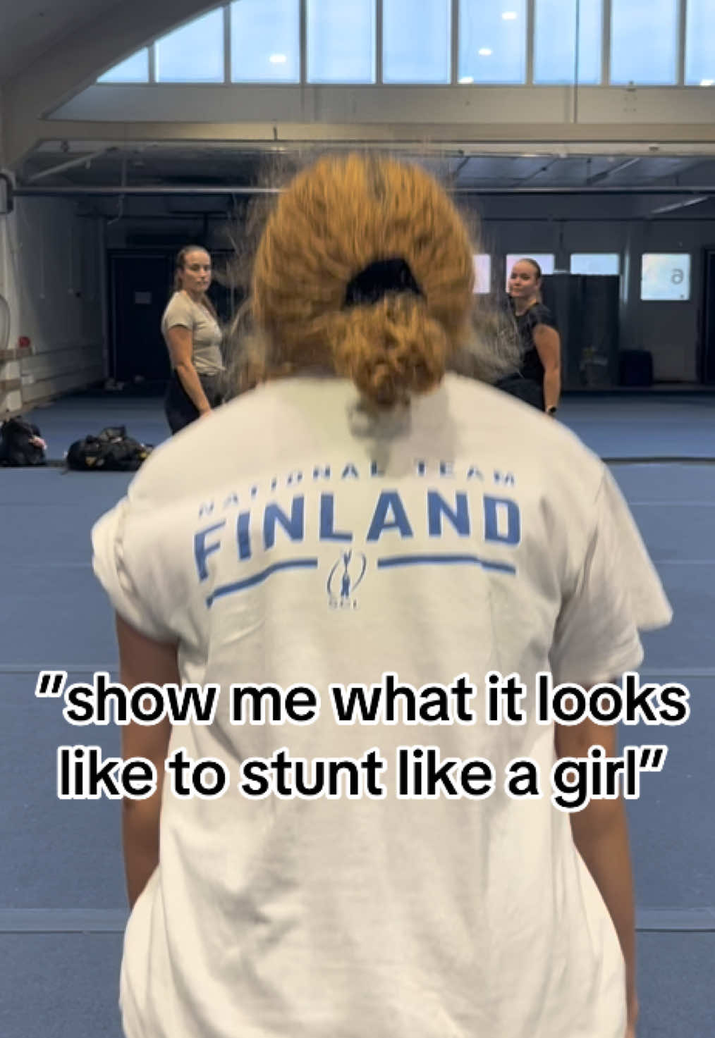 ALL GIRL👏🏼👏🏼ALL DAY👏🏼👏🏼 #cheer #stunt #partnerstunt #rewind #allgirl #roundoffrewind #hit #suomicheer #stunting #cheerleading #tikt #allstar #seniorelite #topgunmode 
