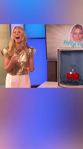 Gwyneth Paltrow uses her CEO skills to play #PitchPlease with @John Legend  #theellenshow #gwynethpaltrow #johnlegend #game 