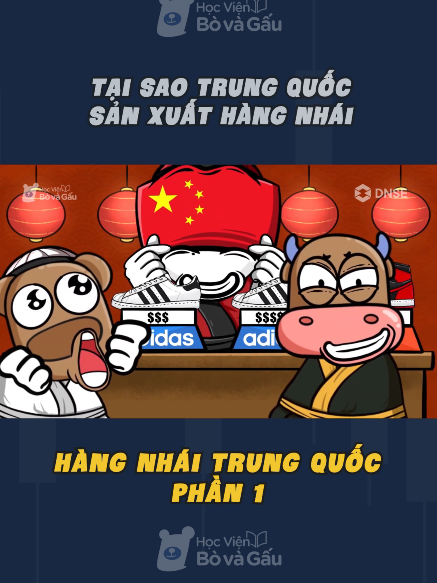 TRUNG QUỐC - CÁI NÔI CỦA HÀNG NHÁI #hocvienbovagau #trungquoc