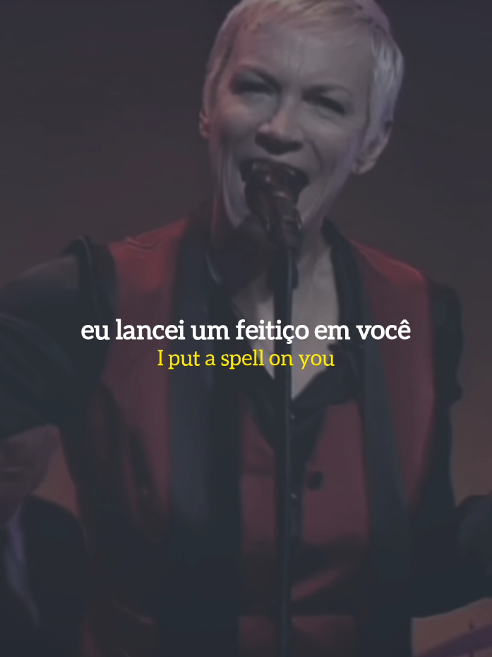 I Put a Spell on You (Annie Lennox) 📢 Tradução completa no canal do YouTube (link na bio). #trechosdemusicas #letrademusica #musicacomletra #musica #musicalegendada #tradução #traducao #traducaodemusica #annielennox #iputaspellonyou #50tonsdecinza 