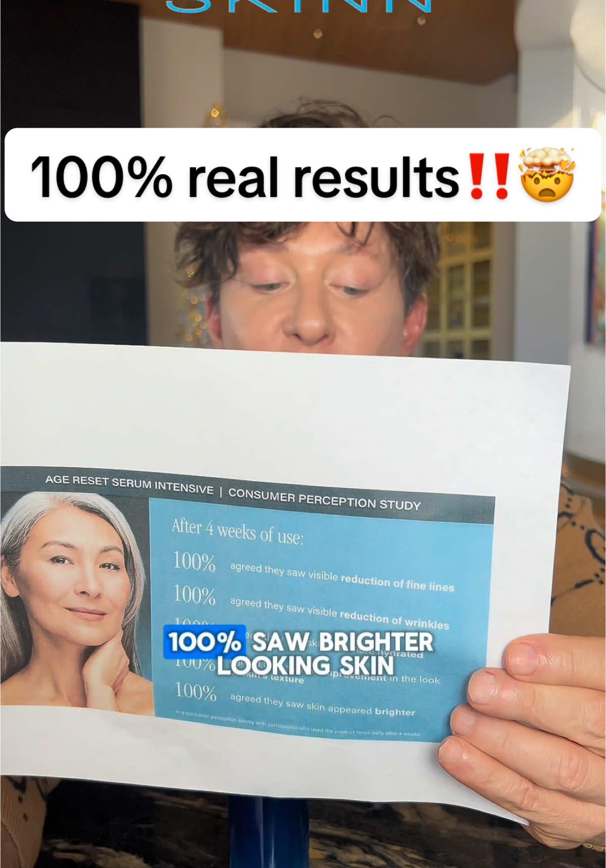 100% real results‼️🤯 #musthave #antiagingtips #skintok #foryou #skinncosmetics #skinnsiders #SkinCare101 #antiaging 