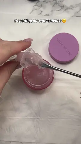 I just haddd to depot this delicious lip mask @Glow Recipe #depot #depotting #depottingmakeup #asmrmakeup #asmrdepot #asmrdepotting #depottingasmr #depotasmr #makeupasmr #asmrmakeup #lipmask #depottinglip #glowrecipe #asmr 