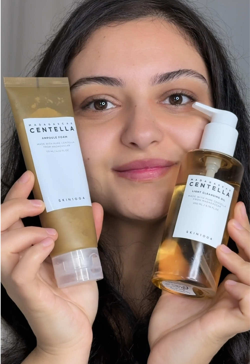 Trust me the double cleansing  is the best way to start your skincare routine 💦🤍 @SKIN1004 Official  #skin1004 #doublecleansing #skin1004cleansingoil #koreanskincare#blackhead #porecleansing #kbeauty #cleansingoil 