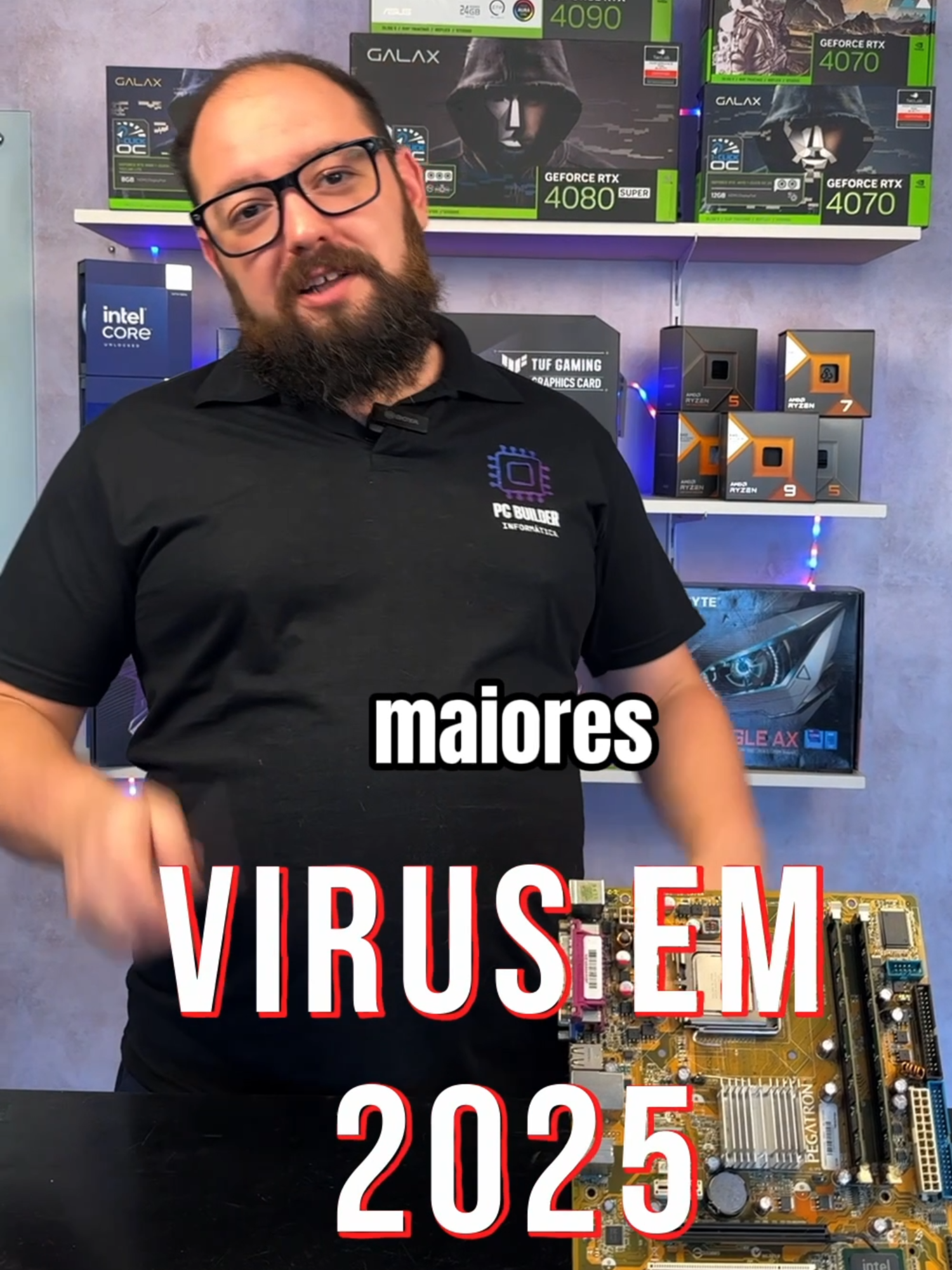 Você acha que não tem vírus no PC? Em 2025 isso é mais perigoso do que você imagina! 🚨Os hackers não querem mais destruir seu PC, eles querem algo muito mais valioso: seus dados bancários, senhas e informações pessoais 💳 Descubra como se proteger de verdade! 🛡️#fyp #informatica #hardware #pcbuilder