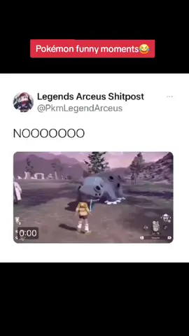 Pokemon funny moments🤓 #pokemon #pokemontiktok #pokemoncommunity #pokemonlegendsarceus #pokemonmeme #nintendo #funnytiktok 