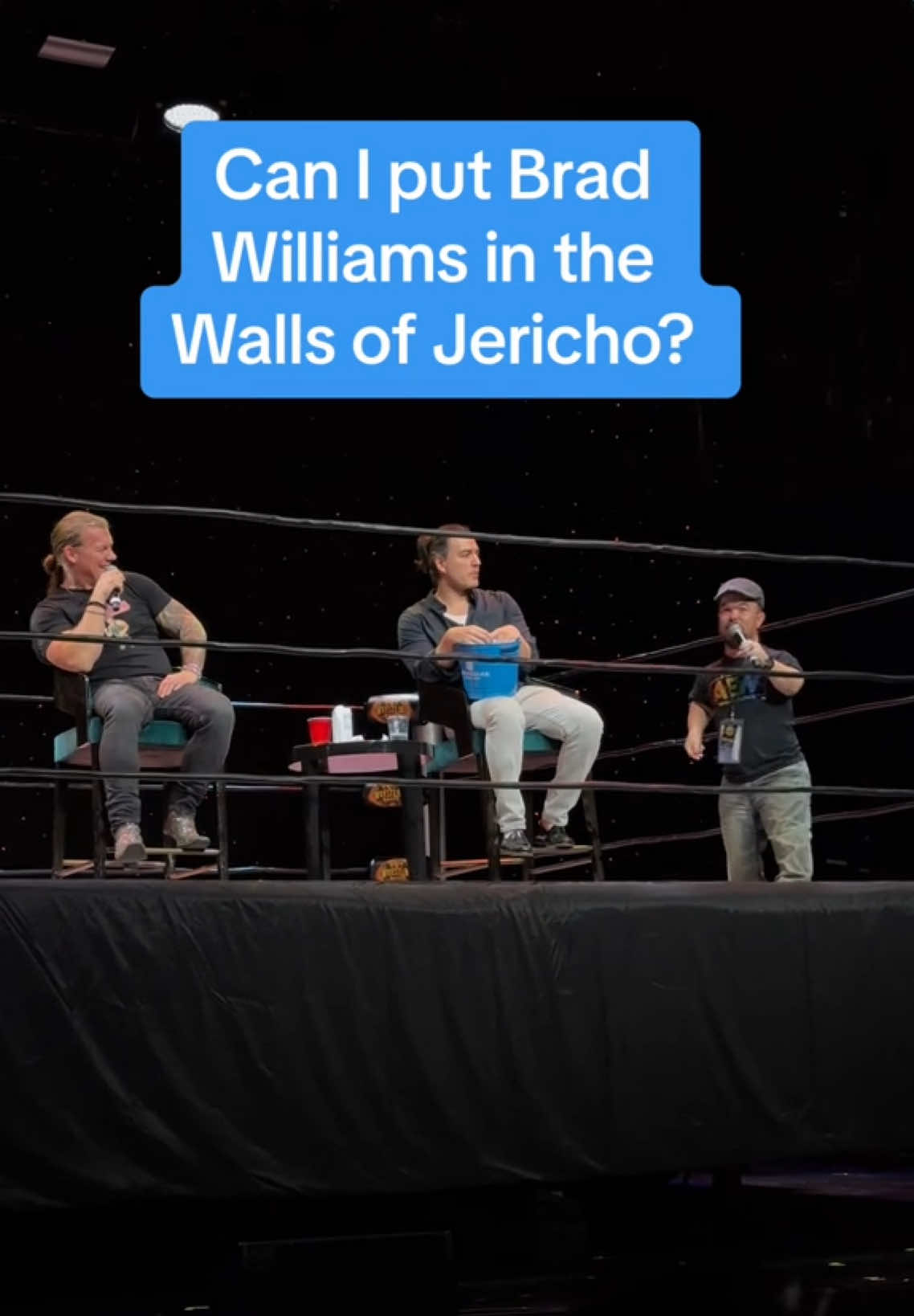 @jerichocruise memories with @BradWilliamsComic as we gear up for another MASSIVE cruise in less than 30 days! ⛴️ #jerichocruise #wrestling #wrestlingfans #wrestlingcommunity 