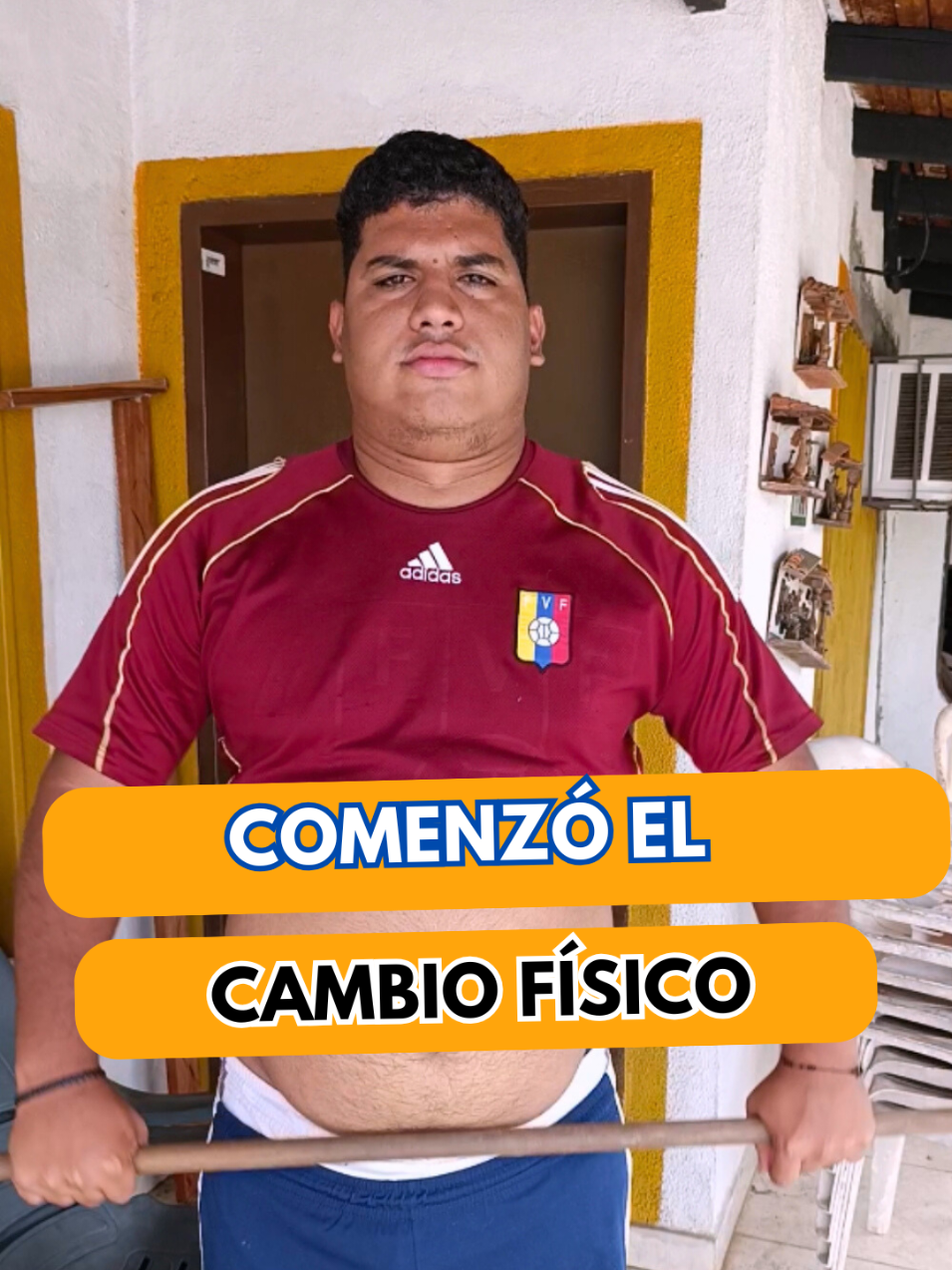 COMENZÓ EL CAMBIO FÍSICO 💪😂  #guayana #ciudadguayana #pzo #vzla #vamosmisamores #misamores #venezuela #puertoordaz 