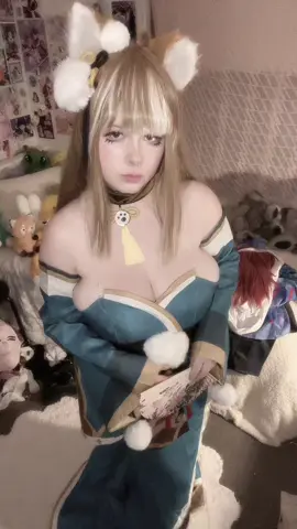 I cannot stop doing this dance low-key  #genshin #GenshinImpact #misshina #misshinacosplay #cosplay #cosplayer #cosplaygenshin #genshincosplau