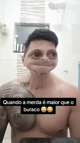 quando a merda é maior que o buraco😅 #humor #viral_video #brasil 
