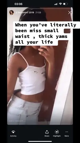 I miss my waist being this small though 🥺