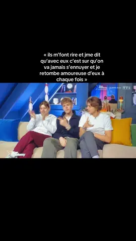le meilleur trio de l’aventure, il ne faut pas les séparer samedi soir alors faut voter en masse pour ulysse (le numéro 4), Charles (le numéro 1) et marine (le numéro 3) #fyp #ulyssestaracademy2024 #staracademy 