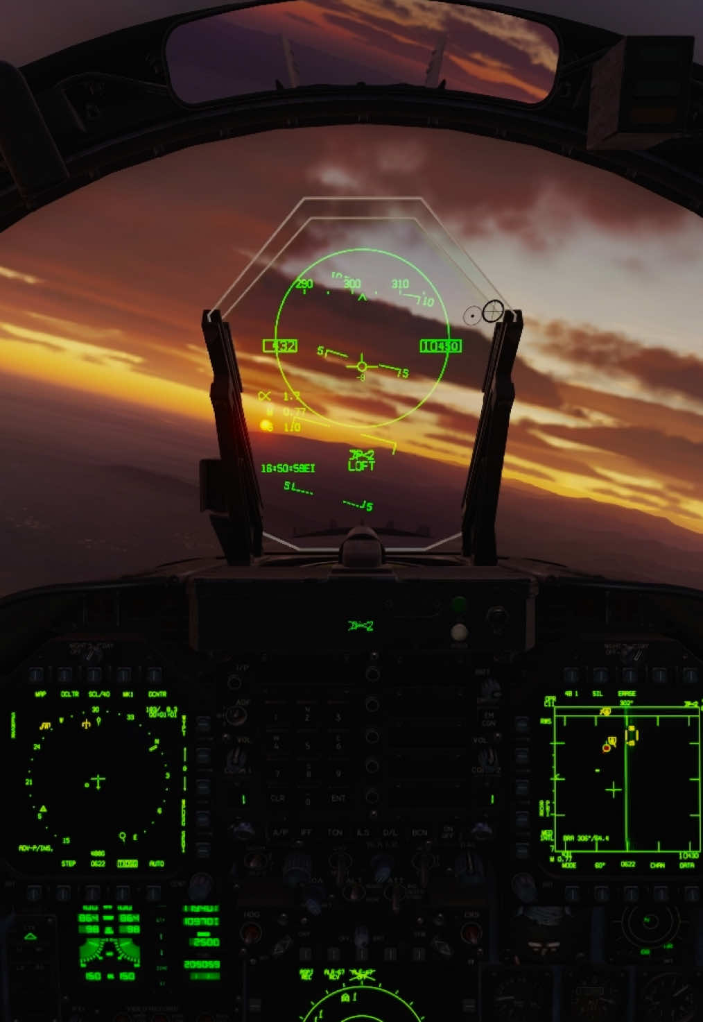 Nothing like sunset flying and radio chatter #dcs #flightsimulator #fypシ #fighterpilot #dcsworld 