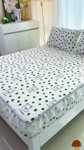 ผ้าปูที่นอนเสริมใย ผ้าคอตตอน #ผ้าห่ม #เครื่องนอน #แผ่น #fyp 