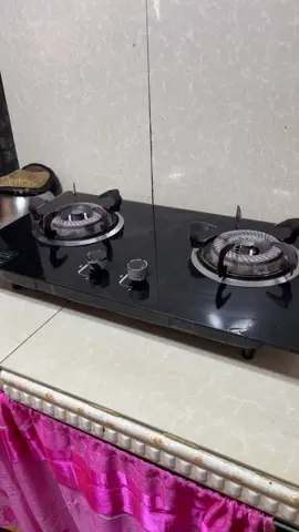 Glass Gas Stove Double Burner 