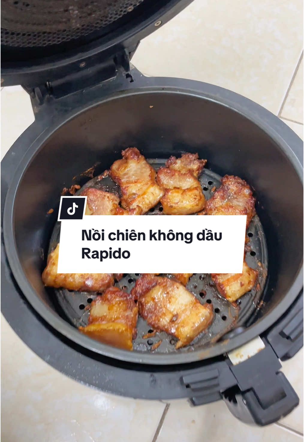 Nồi chiên không dầu Rapido 6.5 lít  #noichienkhongdau  #xuhuong #dogiadung #thitnuong 