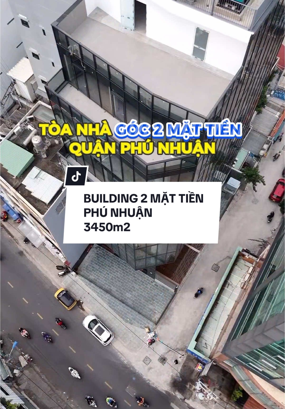 [Part 1] Đầu lòng 2 ả Tố Nga @Thảo Sa Real  @Lan Tươi Biệt Thự @Danh Chính Real , và đây là building góc 2 mặt tiền Huỳnh Văn Bánh, cách Nguyễn Văn Trỗi chỉ 200m #bds #building #tphcm #batdongsan