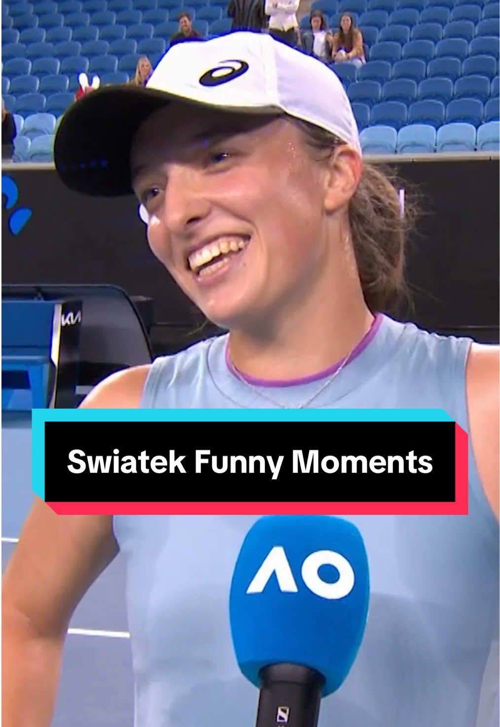 Iga Swiatek’s funniest moments 😂 #ausopen 