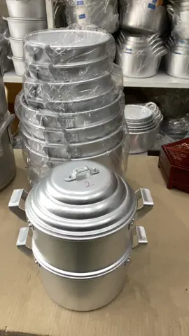 Chõ hấp, xửng hấp 2 tầng nhôm cao cấp  #giadungcuongly #dogiadung #chohapxoinhom #chohap #xunghap #xunghapxoi #xunghapbanhbao 