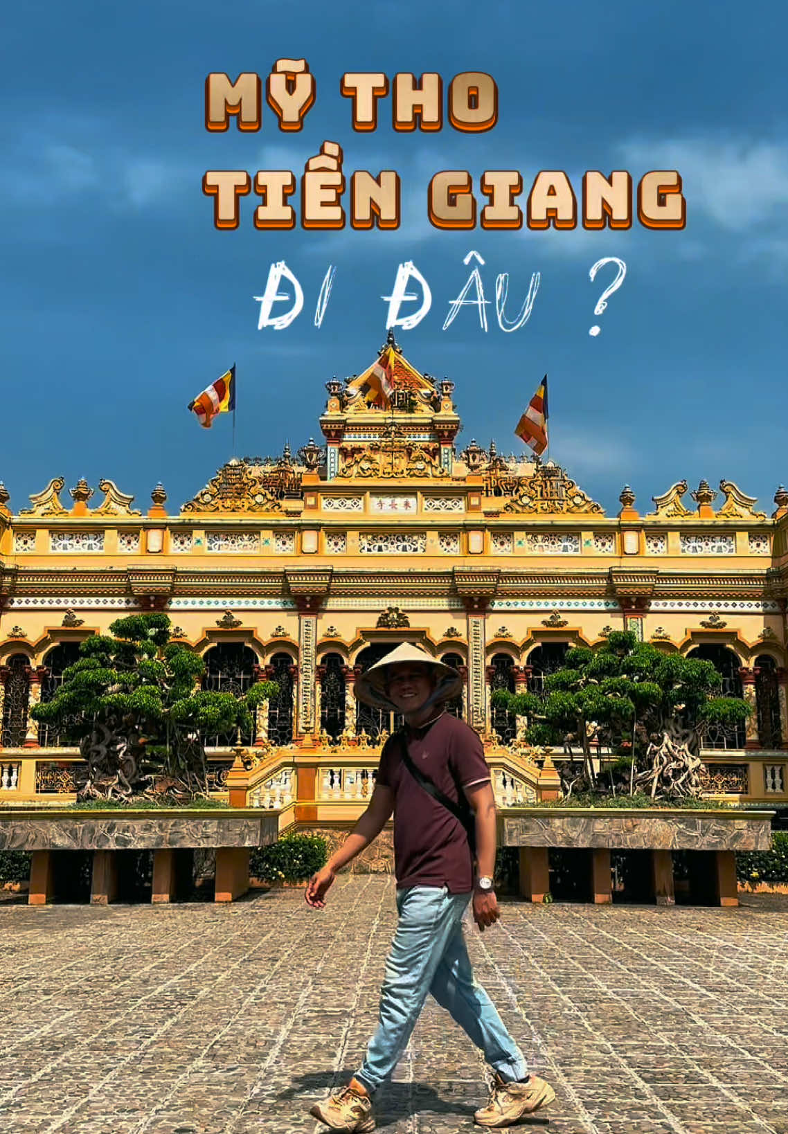 Khi tôi trả lời câu hỏi: “TP. Mỹ Tho có chổ nào đâu mà đi” ? Còn địa điểm nào nữa không mọi người ơi #thanhphomytho #dulichtiengiang #vothanhmanofficial #tet2025 #ngaycuoinam #travelvlog #chuphinhtet 