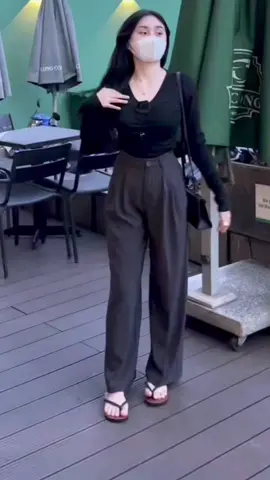 Quần Suông ống rộng Nấm Lùn Gold Nhật 90-92 cm Cạp Cao Tôn Dáng #quansuong #quansuongongrong #quanongrong #quannamlun#thoitrangnu #xuhuong 