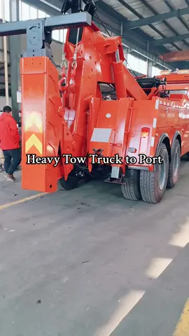Heavy tow Truck isready to Port#platformtrucksales #gruas #IndustrialRecovery #TowSolutions #TowBusiness #rotatorwreckertrucksales #towingserviceindonesia #towing #25Towtruck #recoverywreckertruckfactory #WreckerManufacturing #HeavyRecovery 